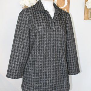 Chico's Lightweight Snap-Front Jacket NWT